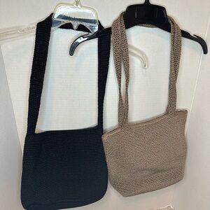 The Sak (2) Black and Tan Shoulder Bags